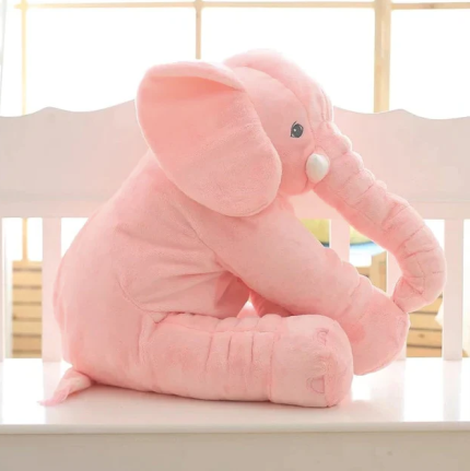 Baby Elephant Cuddle Pillow